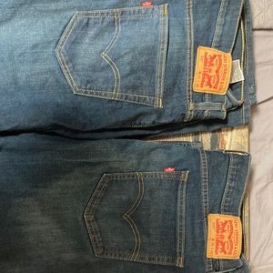 2 514 Levi’s jeans 36x32 nwot